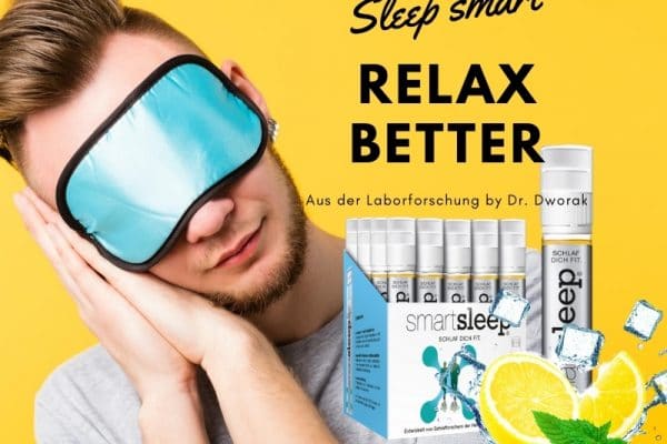 © smartsleep Kombipräparat-Nahrungsergänzung für optimierte Schlafzyklen