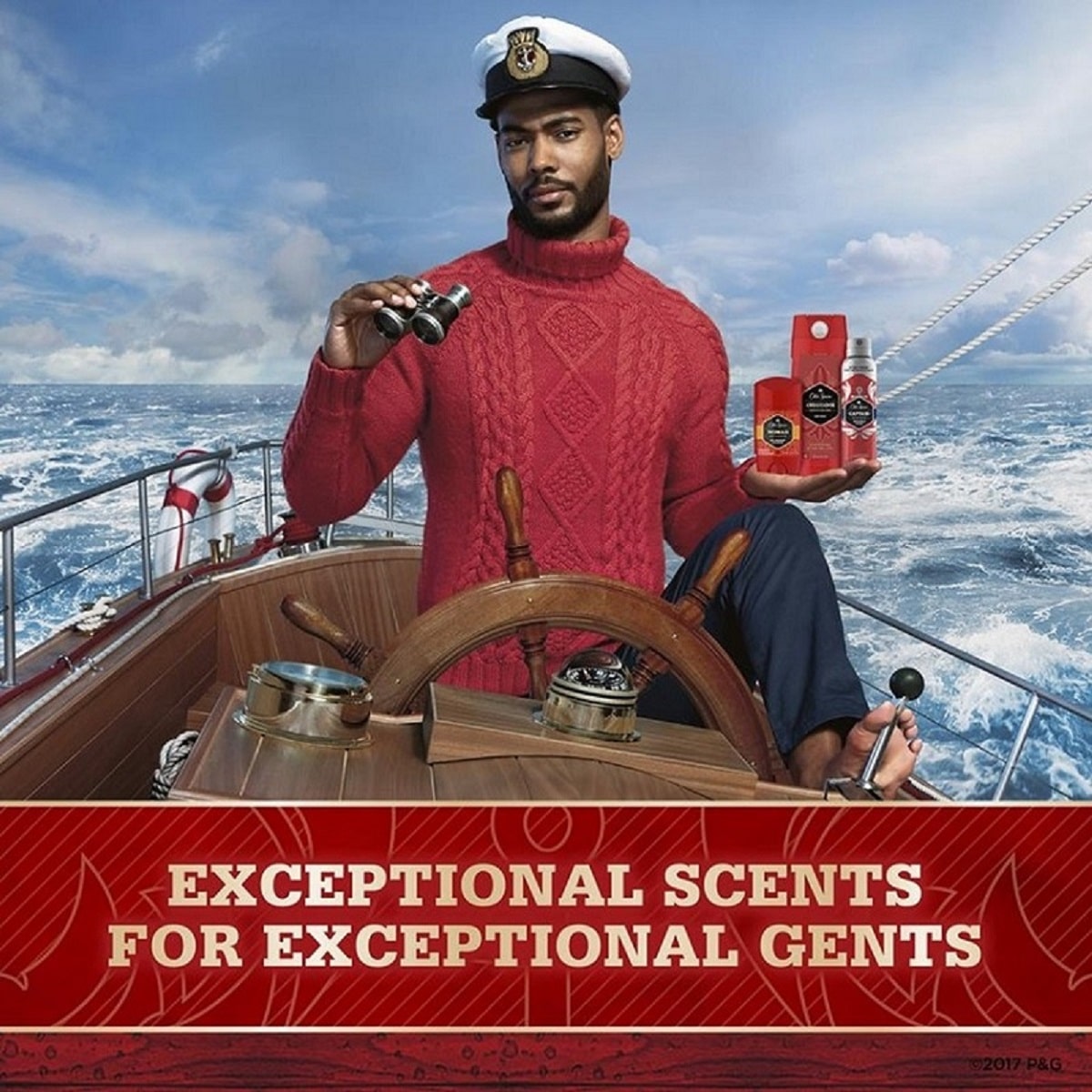 © Old Spice Red Collection CAPTAIN
