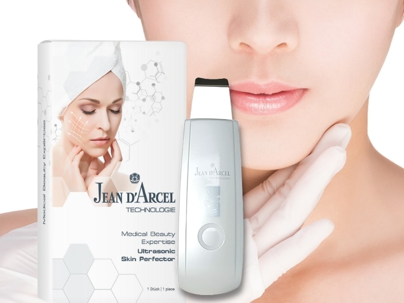 JEAN D’ARCEL Ultrasonic Skin Perfector – 2-in-1-Handgerät mit Ultraschall