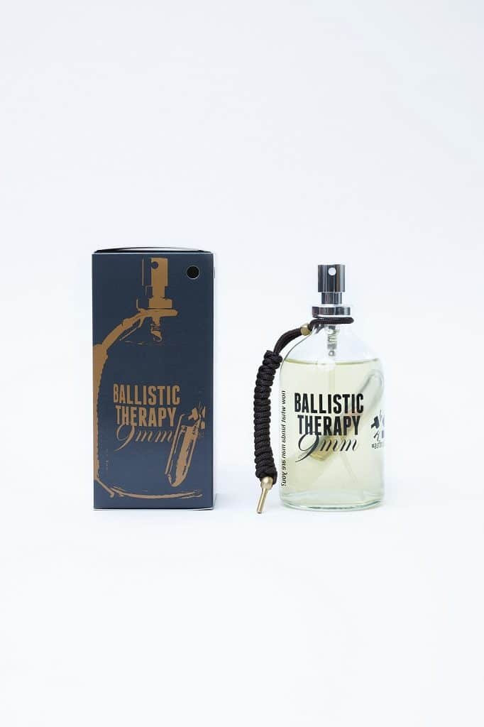 © Ballistic Therapy Fragrances 9 mm mit Schießpulver, schwarzer Orchidee und ISO-E-Super-Lockstoff