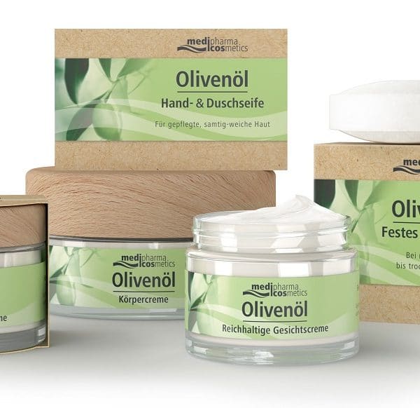 © medipharma cosmetics Bio-Olivenölkosmetik für Gesicht und Körper