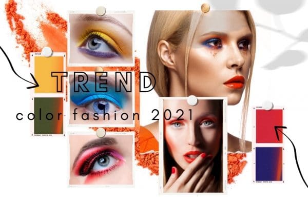 Orange, Rot, Blau und Olive - Loni Baurs Make-up-Trendfarben 2021