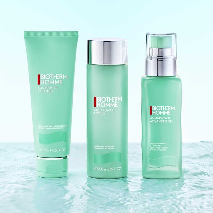 © Biotherm Homme Aquapower Skincare