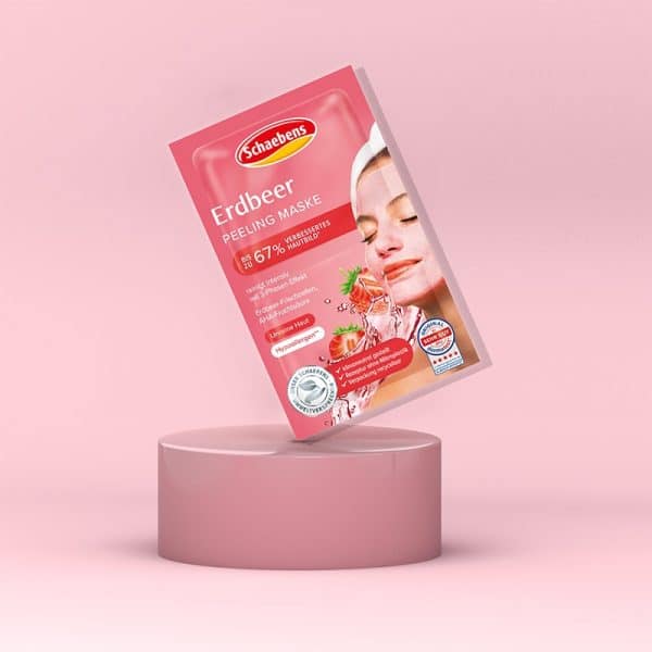 © Schaebens Erdbeer Peeling Maske im Jubiläums-Design-Relaunch