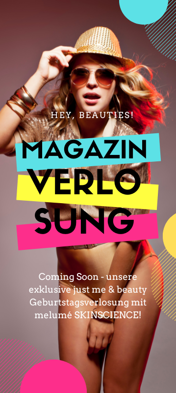 Banner Geburtstagsverlosung melumé SKINSCIENCE