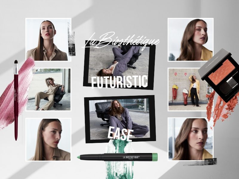 © LA BIOSTHÉTIQUE Futuristic Ease SS26 Make-up-Moodboard